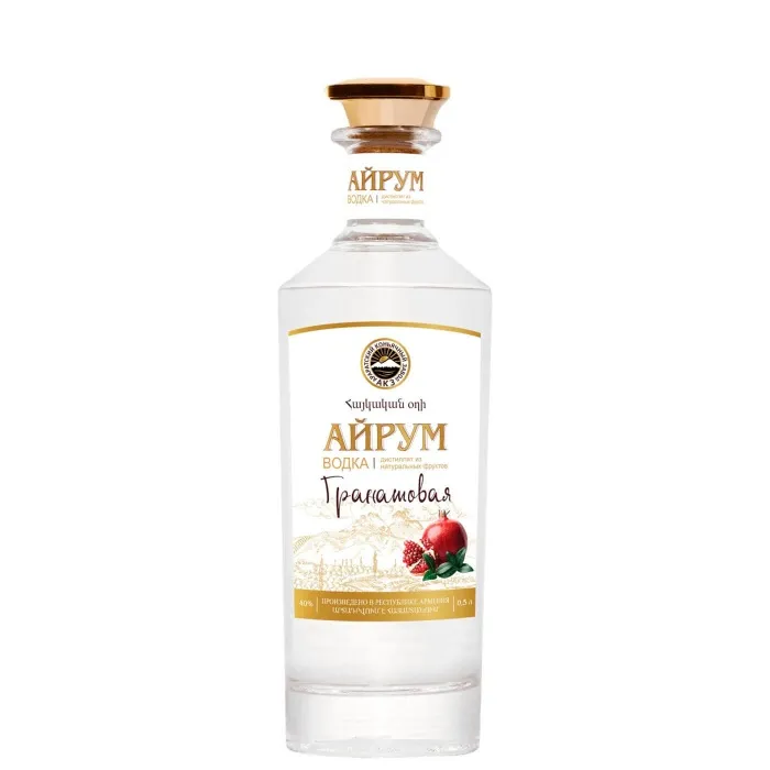 Водка фруктовая Айрум ГРАНАТОВАЯ 0.5л, 