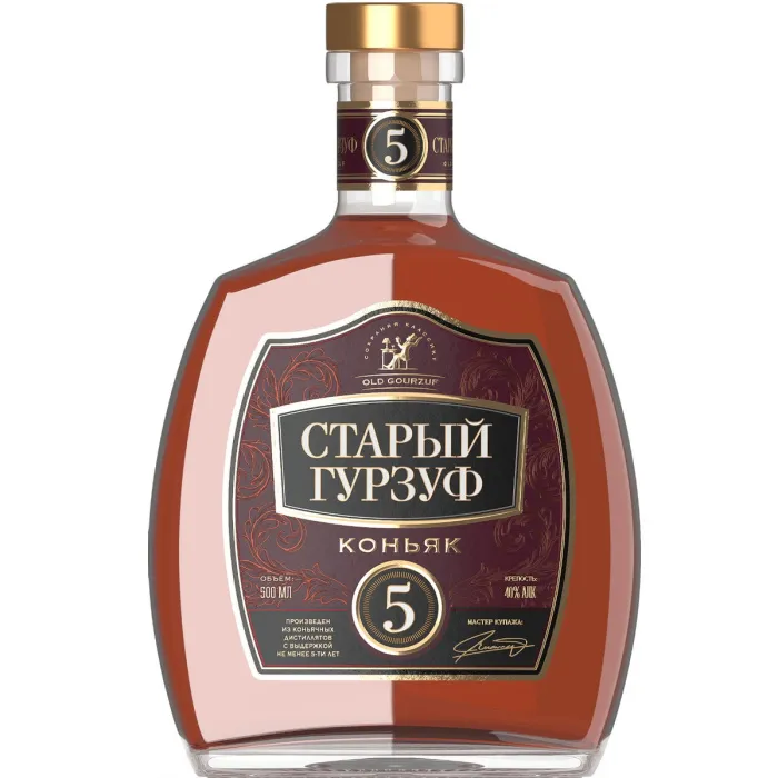 Коньяк Фотисаль СТАРЫЙ ГУРЗУФ 5-летний 0.5л, 