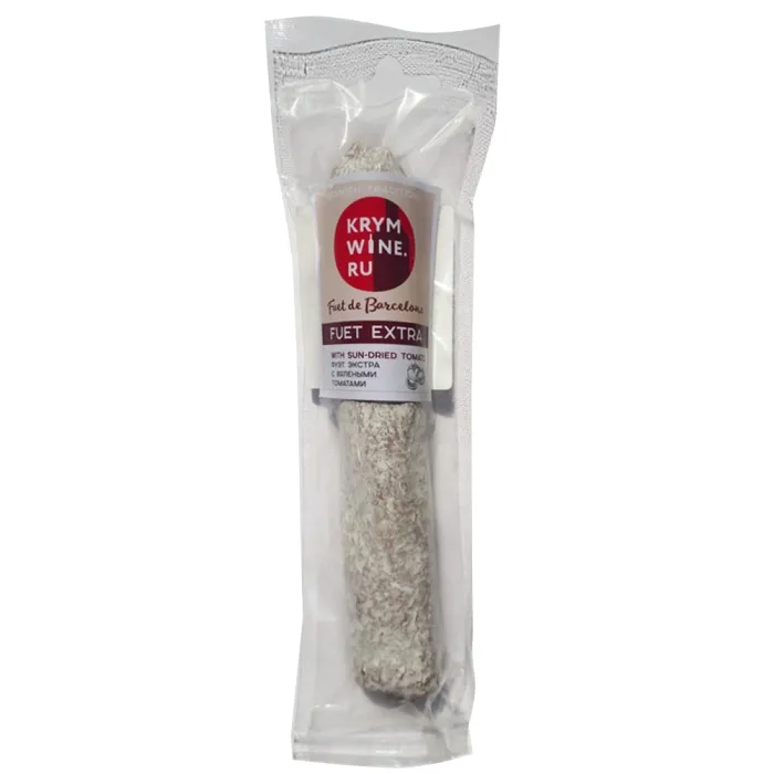 Колбаса сыровяленая Фуэт Экстра С ВЯЛЕНЫМИ ТОМАТАМИ 110 гр