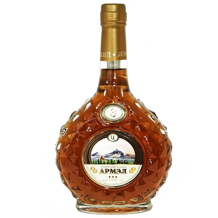 Коньяк армянский Армэл 3-летний 0.5л, 