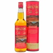 Виски шотландский купажированный солодовый Гамильтонс АЙЛЗ 0.7л в тубе Виски шотландский купажированный солодовый Гамильтонс АЙЛЗ 0.7л в тубе