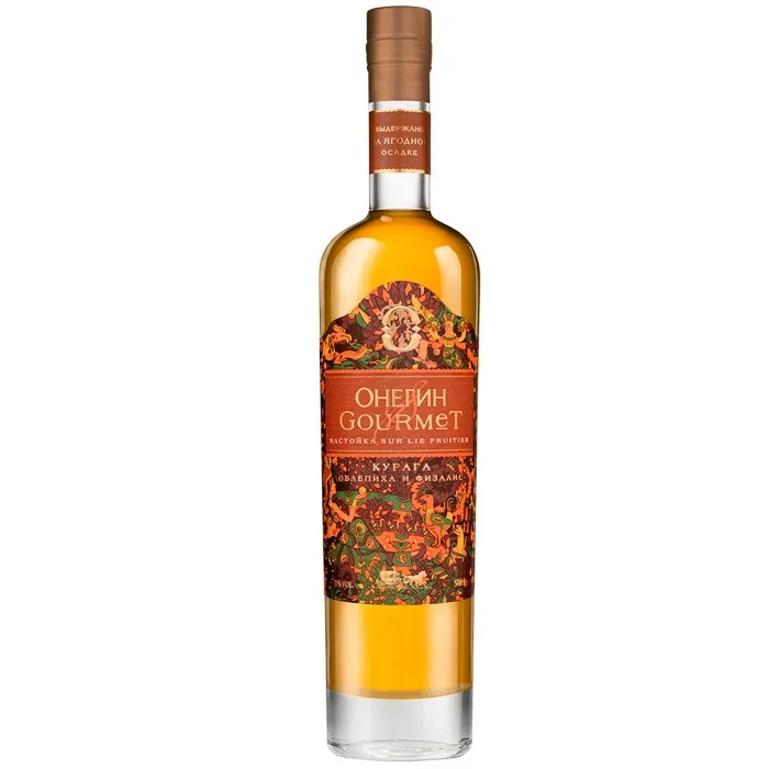 Настойка ягодная сладкая Онегин GOURMET КУРАГА 20%, 0.5л , цена в Krymwine.ru Настойка ягодная сладкая Онегин GOURMET КУРАГА 20%, 0.5л,