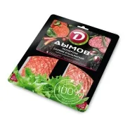 Ассорти нарезка Дымов ПЕППЕРОНИ + САЛЯМИ ИТАЛЬЯНСКАЯ 90 гр