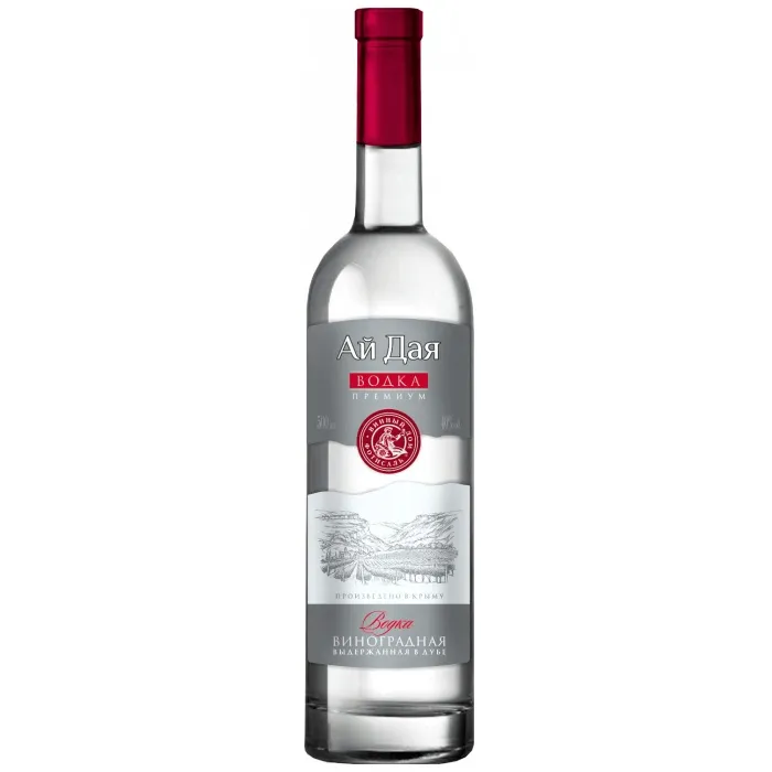 Водка виноградная Ай Дая ПРЕМИУМ 0.5л, 