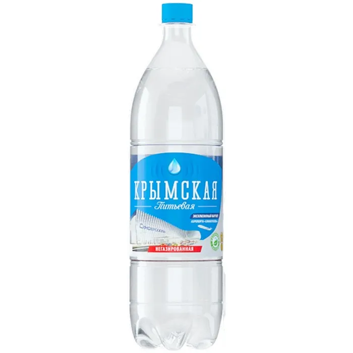 Вода негазированная питьевая ПБК «Крым» КРЫМСКАЯ 1 л