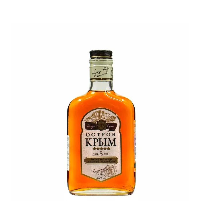 Коньяк Остров Крым 5-летний 0.25л, 