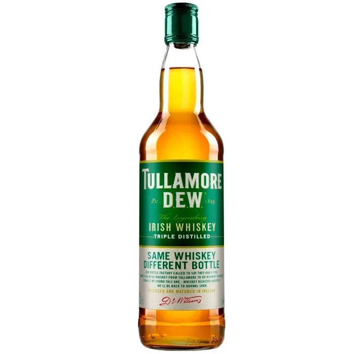 Виски ирландский купажированный Tullamore Dew 3-летний 0.7 л, 
