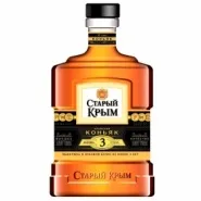 Коньяк СТАРЫЙ КРЫМ 3-летний 0.5л  Коньяк СТАРЫЙ КРЫМ 3-летний 0.5л