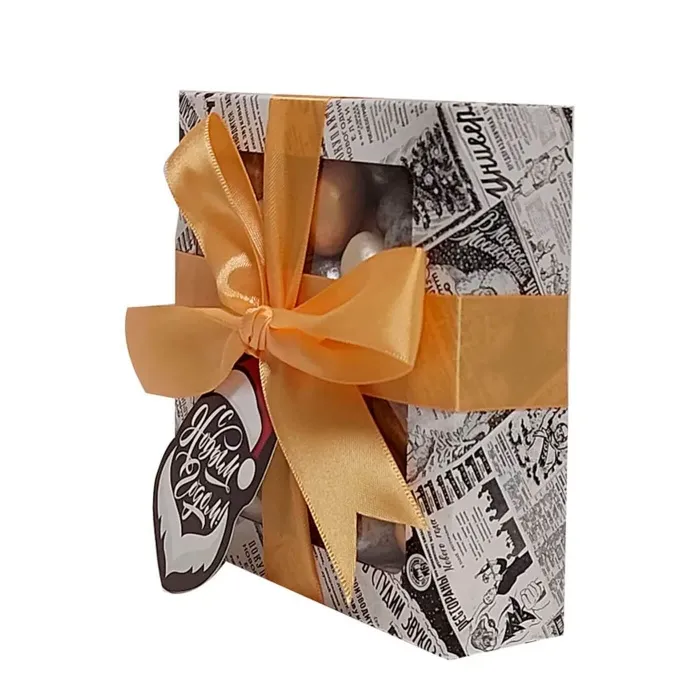 Подарочный набор Зеленая улица БОРОДА Миндаль в глазури 240 гр