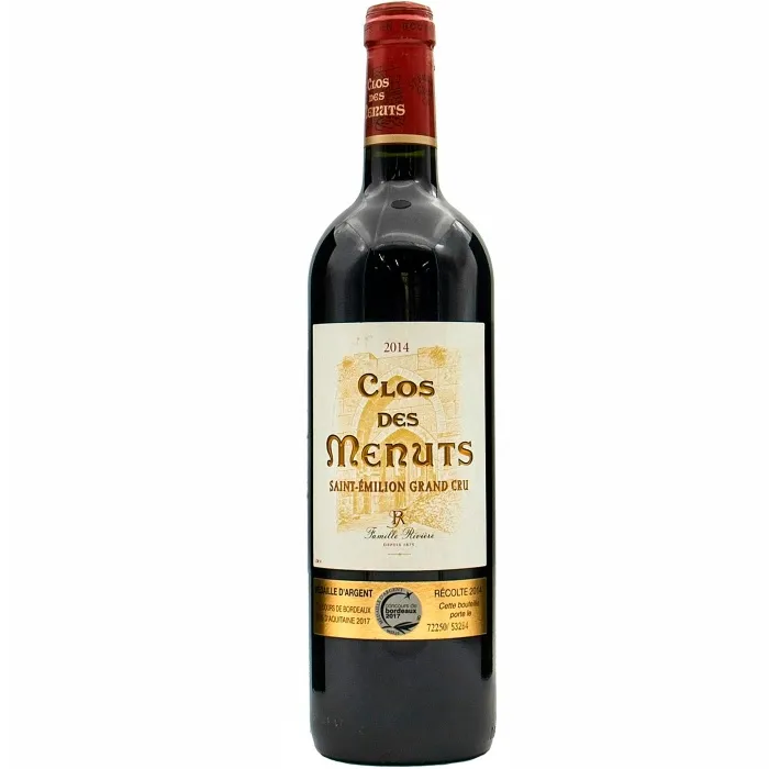 Вино Вино ЗНМП Сент-Эмильон Мезон Ривьер КЛО ДЕ МЕНЮ, 