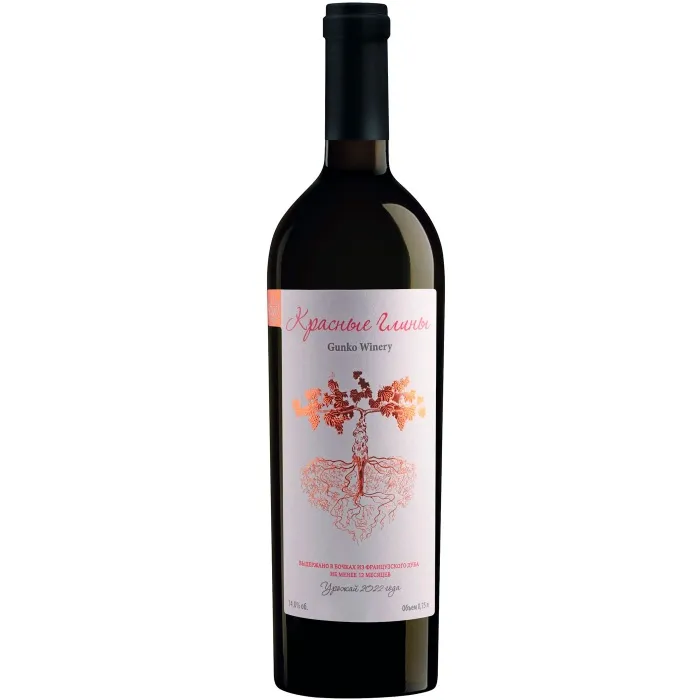 Вино Вино ЗГУ Кубань Gunko Winery RED CLAYS, 
