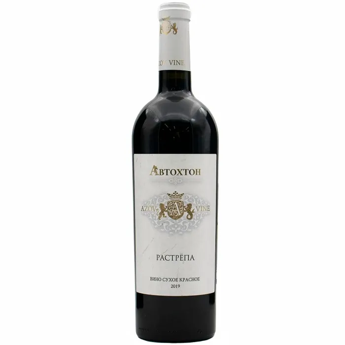 Вино Вино ЗГУ Кубань Приазовский винный дом AZOV VINE «Автохтон Растрёпа», 