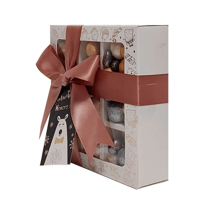 Подарочный набор Зеленая улица НОВОГОДНИЙ ПОДАРОК Арахис в глазури 280 гр