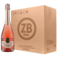 Вино игристое ZB Frizzante Rose Semidry 2023 (6 шт.)