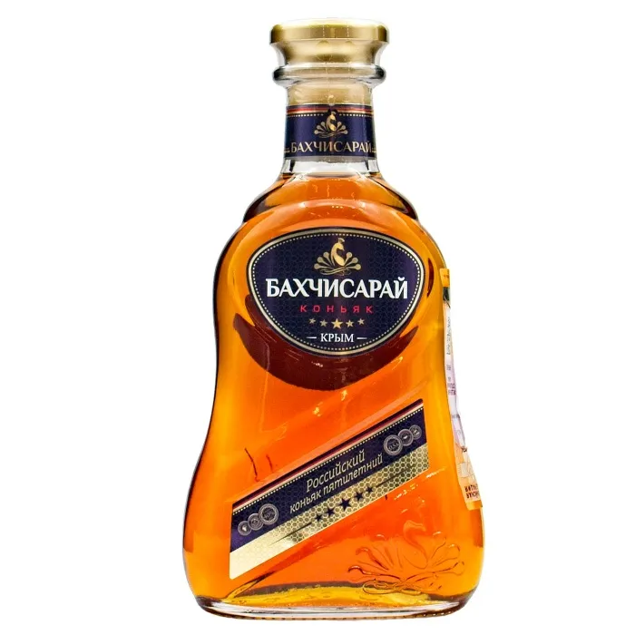 Коньяк Бахчисарай 5-летний 0.5л , цена в Krymwine.ru Коньяк Бахчисарай 5-летний 0.5л,