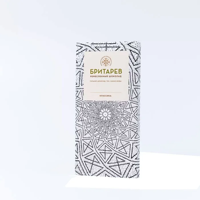 Ремесленный шоколад горький классический БРИТАРЕВ