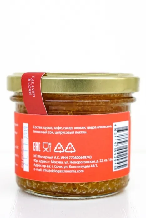 Конфитюр Delo gatronoma ХУРМА В ШОКЕ 125мл