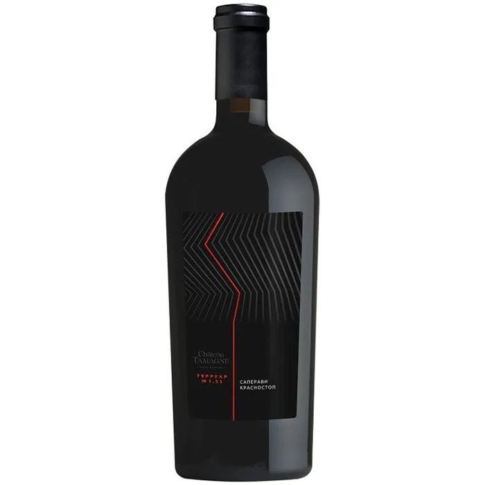 Вино Вино ЗГУ Кубань Шато Тамань КРАСНОСТОП САПЕРАВИ, 
