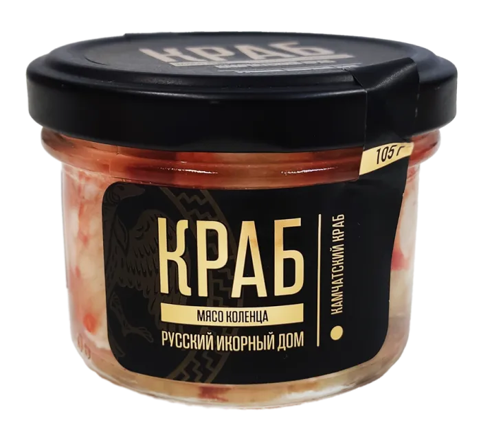 Мясо краба в собственном соку Русский Икорный Дом 105г