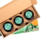 Подарочный набор конфитюров Дом Варенья ТРИО ФЕЙХОА/ФЕЙХОА АПЕЛЬСИН/ФЕХОА С ЛИМОНОМ 150 гр