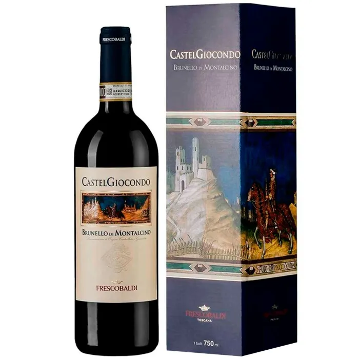 Вино Вино Брунелло ди Монтальчино КАСТЕЛЬДЖОКОНДО в подарочной упаковке, 