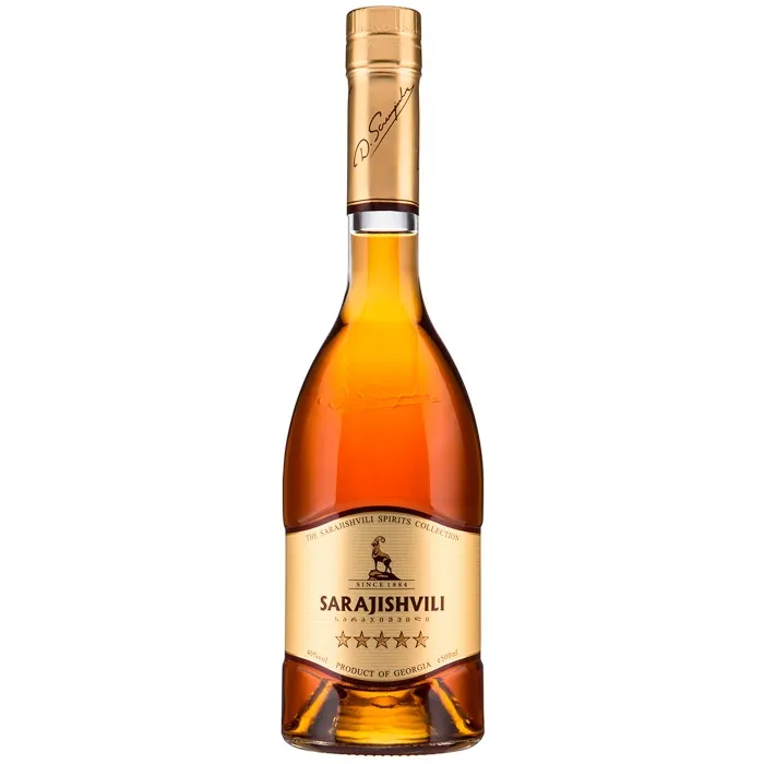 Коньяк грузинский Сараджишвили 5-летний 0.7л, 