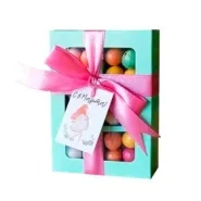 Подарочный набор Зеленая Улица 8 МАРТА фундук в шоколадной глазури 170 гр