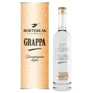 Водка виноградная Коктебель GRAPPA 0.5л в подарочной упаковке