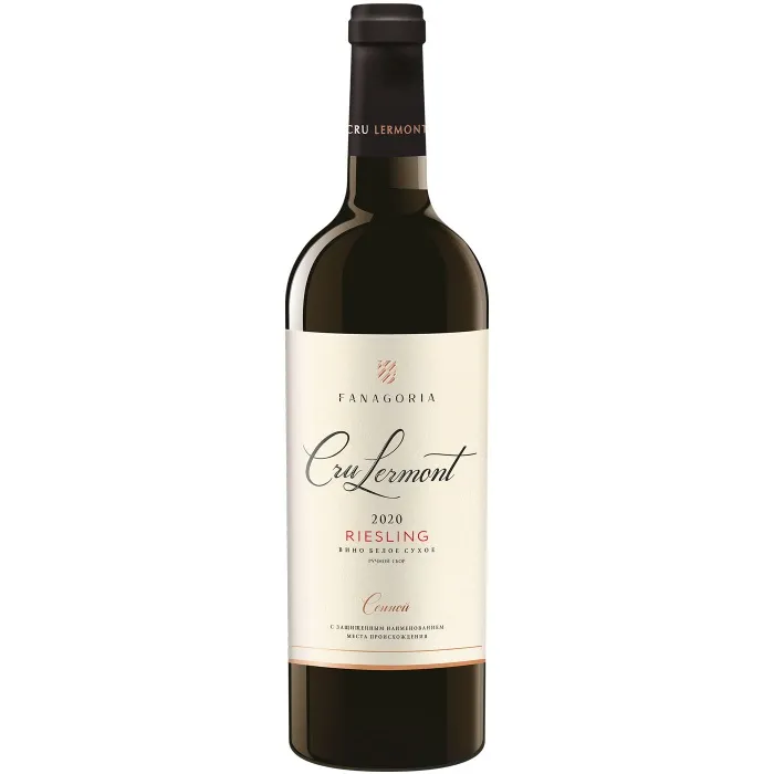 Вино Вино выдержанное ЗНМП Сенной Фанагория КРЮ ЛЕРМОНТ «Рислинг», 