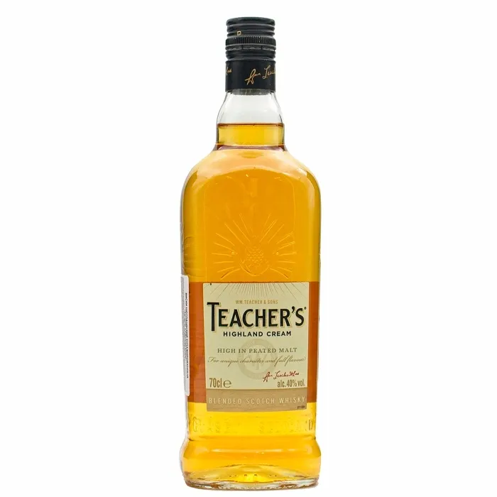 Виски купажированный шотландский Тичерс ХАЙЛАНД КРИМ 0.5л, 