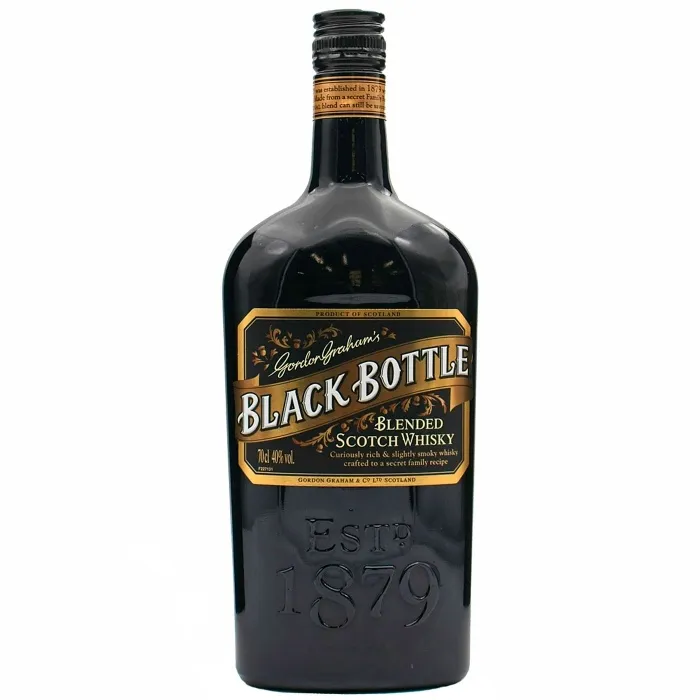 Виски шотландский купажированный Блэк Боттл 0.7л, 