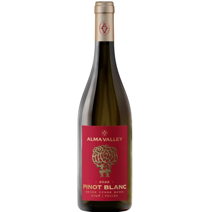 Вино Вино ЗГУ Крым Alma Valley ПИНО БЛАН, 