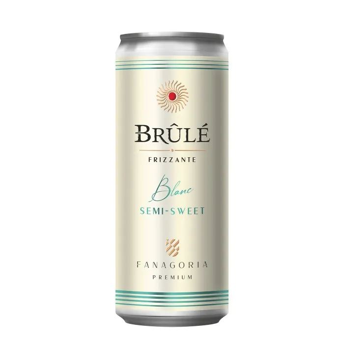 Игристое вино ЗГУ Кубань Фанагория БРЮЛЕ ФРИЗАНТЕ 0,25 л