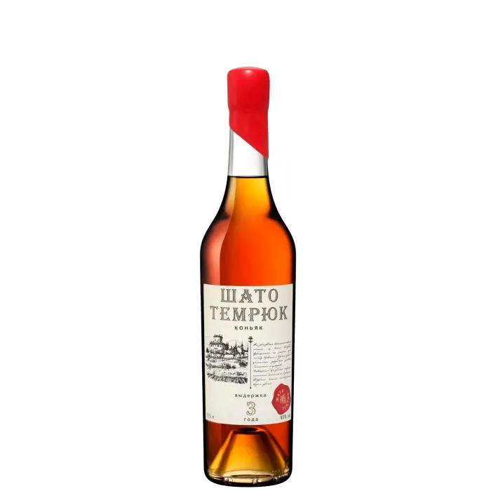 Коньяк Шато Темрюк 3-летний 0.5л, 