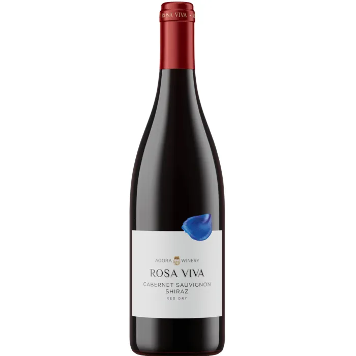 Вино Вино Агора «РОЗА ВИВА» КАБЕРНЕ СОВИНЬОН СИРА, 