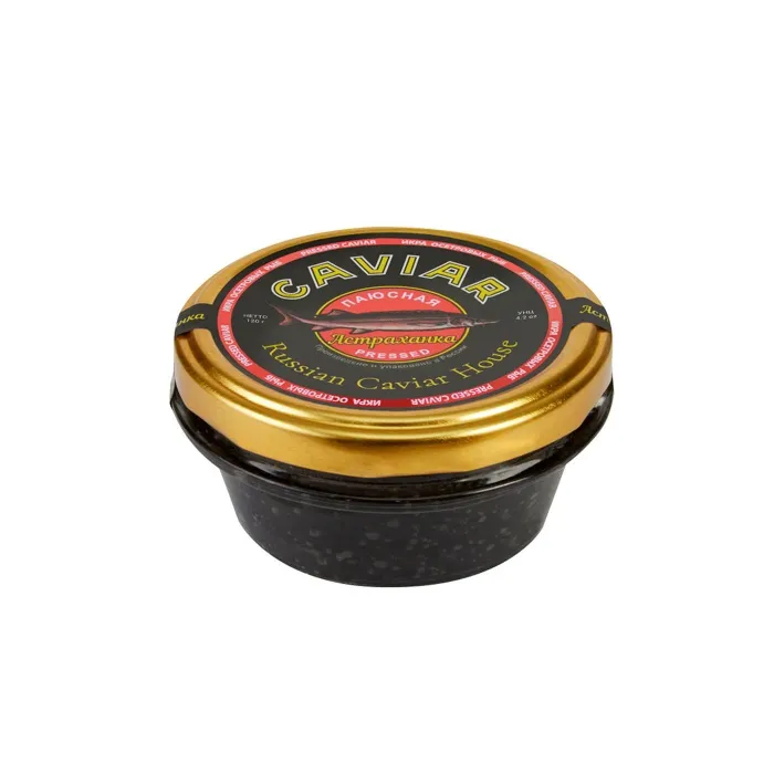 Икра сибирского осетра паюсная Русский Икорный Дом АСТРАХАНКА 120 гр