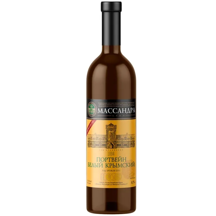 Вино Вино ЗГУ Крым Массандра ПОРТВЕЙН БЕЛЫЙ КРЫМСКИЙ, 