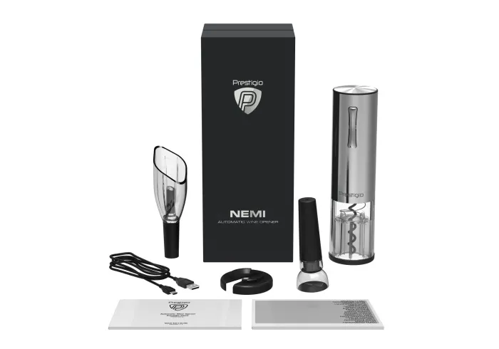 Штопор электрический Prestigio Nemi PWO103SL